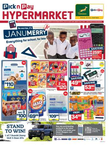 Pick n Pay catalogue  - 02/01/2026 - 22/01/2026.