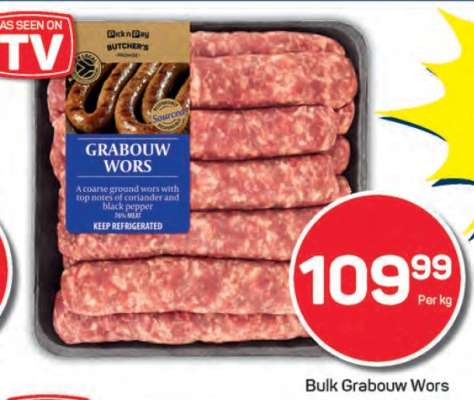 Bulk Grabouw Wors