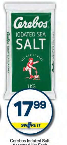 Cerebos Iodated Salt