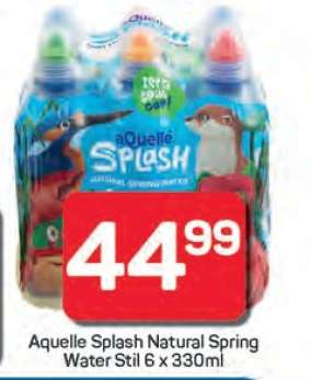 Aquelle Splash Natural Spring Water