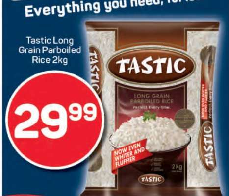 Tastic Long Grain Parboiled Rice-2kg