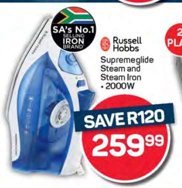 Russell Hobbs Supremeglide Steam and Steam Iron 2000W