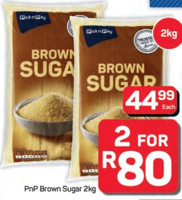 PnP Brown Sugar 2kg