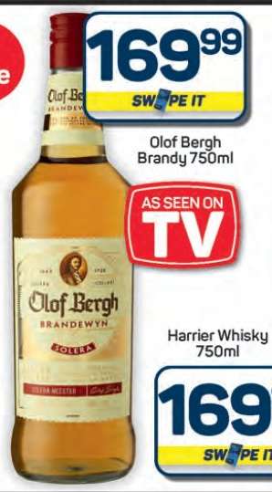 Olof Bergh Brandy 750ml