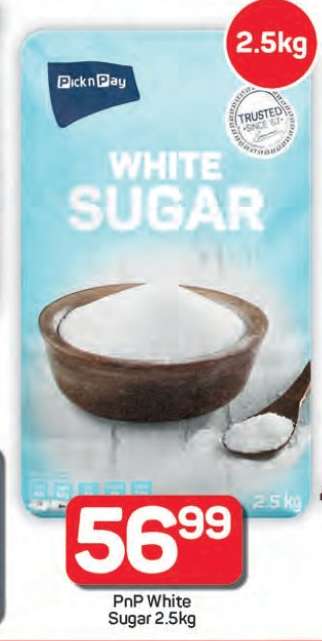 PnP White Sugar 2.5kg