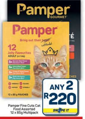Pamper Fine Cuts Cat Food Assorted