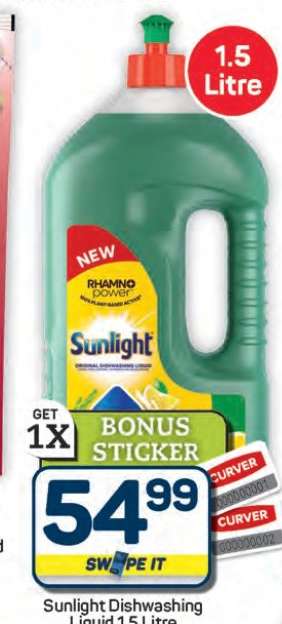 Sunlight Dishwashing Liquid