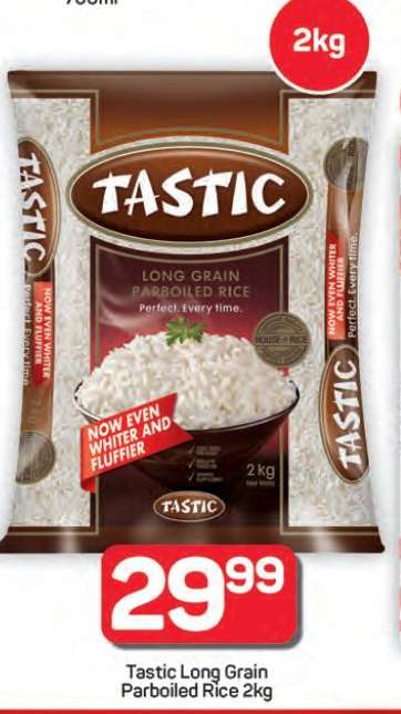 Tastic Long Grain Parboiled Rice-2kg