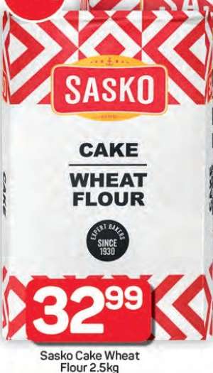Sasko Cake Wheat Flour 2.5kg