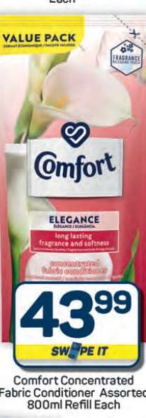 Comfort Concentrated Fabric Conditioner