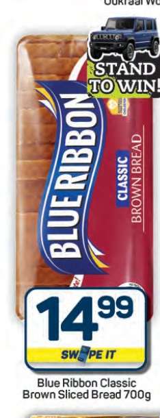 Blue Ribbon Classic
Brown Sliced Bread
700g