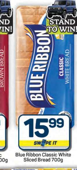 Blue Ribbon Classic White Sliced Bread 700g
