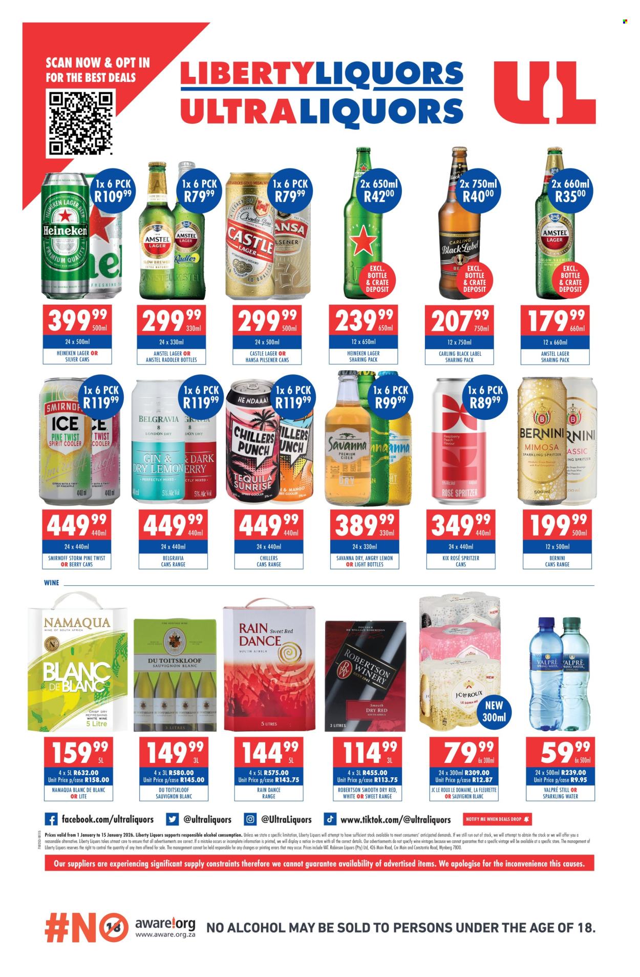 Liberty Liquors specials - 01/01/2026 - 15/01/2026. Page 2