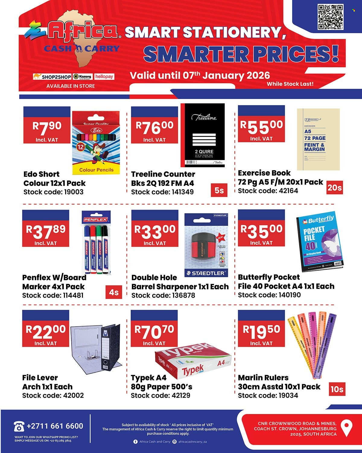 Africa Cash & Carry specials - 29/12/2025 - 07/01/2026. Page 1