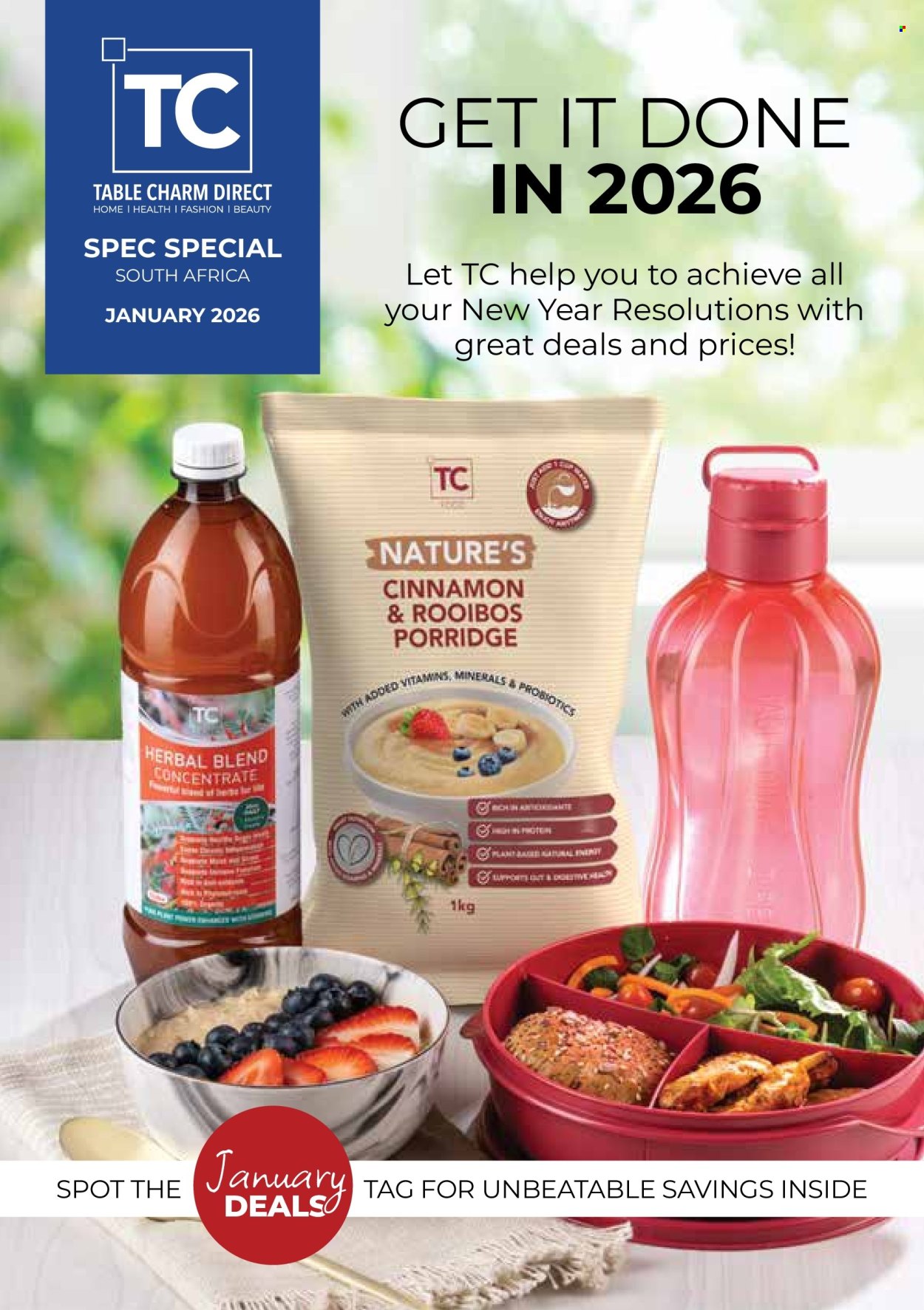 Table Charm Direct specials - 01/01/2026 - 31/01/2026. Page 1