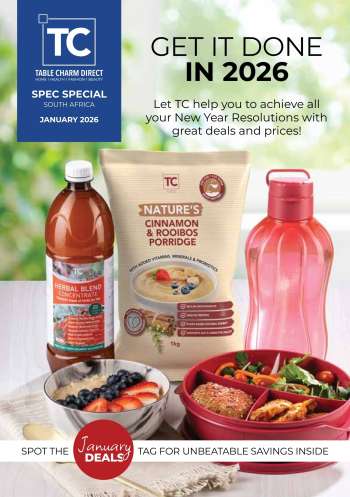 Table Charm Direct catalogue  - 01/01/2026 - 31/01/2026.