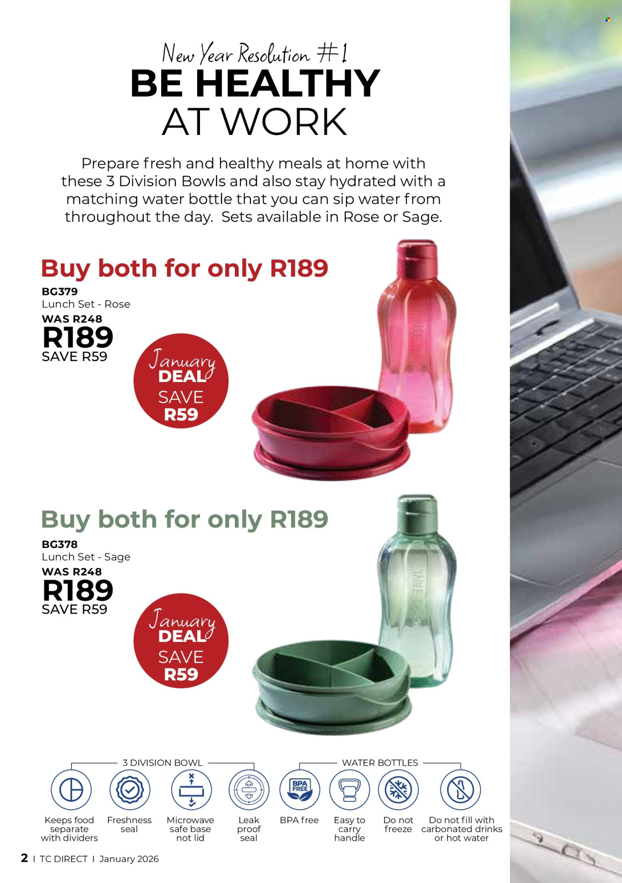 Table Charm Direct specials - 01/01/2026 - 31/01/2026. Page 2