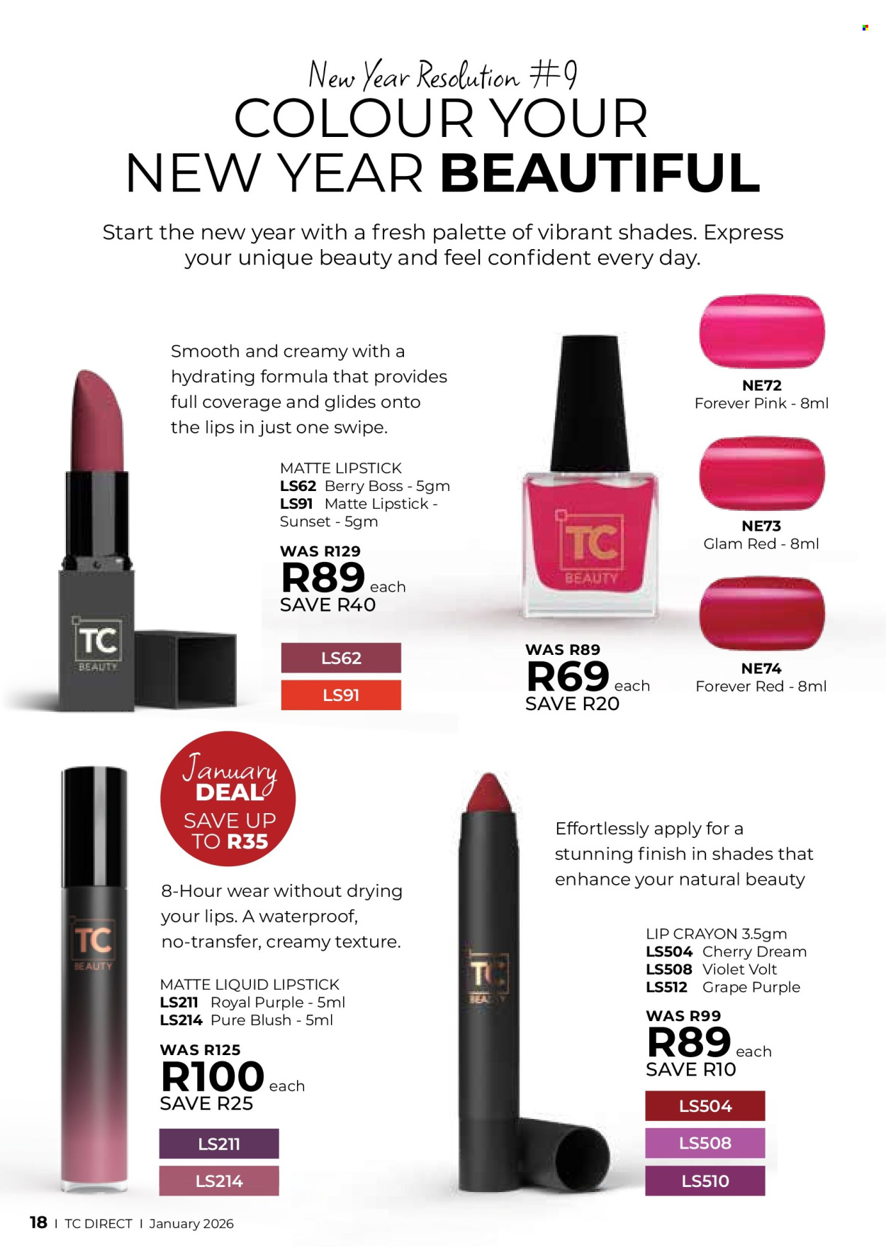 Table Charm Direct specials - 01/01/2026 - 31/01/2026. Page 18