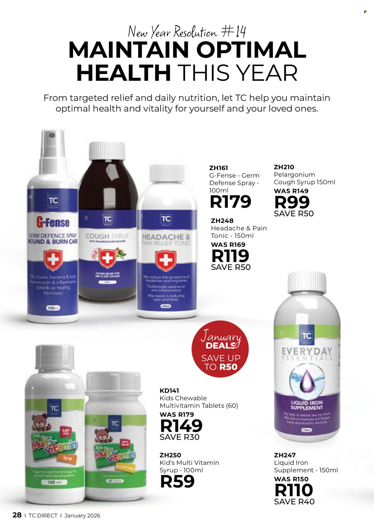 Table Charm Direct specials - 01/01/2026 - 31/01/2026. Page 28