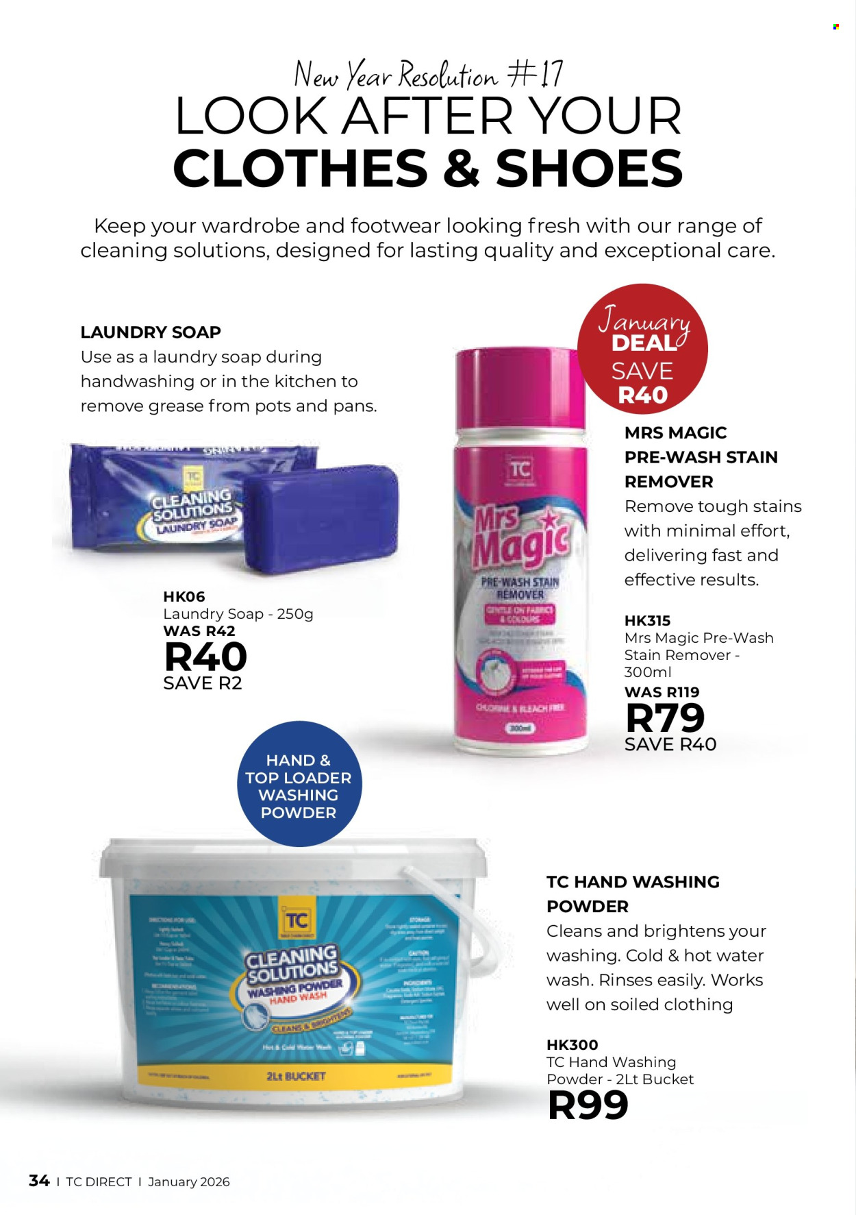 Table Charm Direct specials - 01/01/2026 - 31/01/2026. Page 34