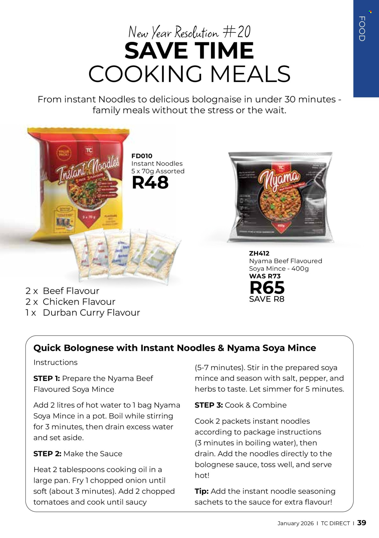 Table Charm Direct specials - 01/01/2026 - 31/01/2026. Page 39