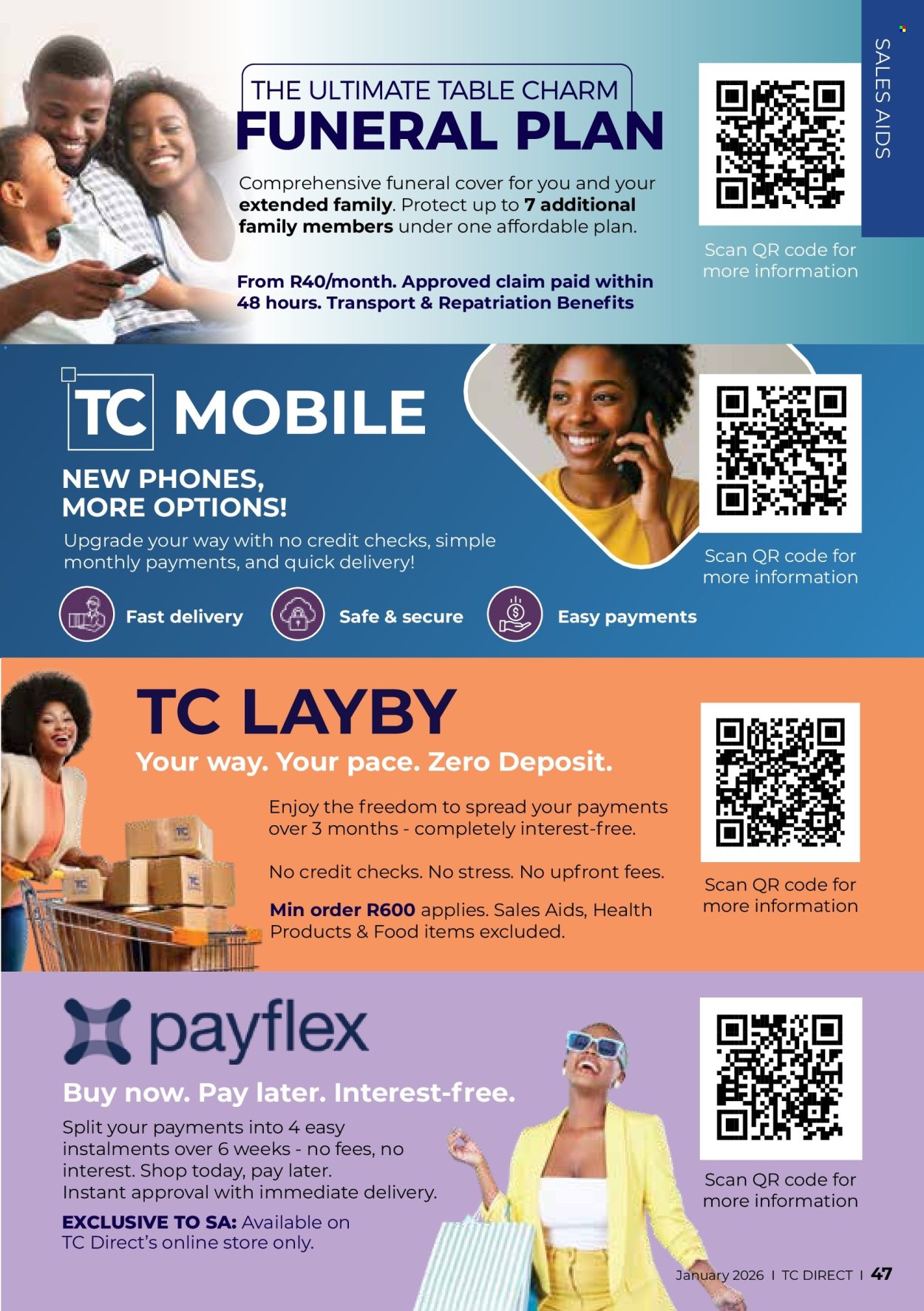 Table Charm Direct specials - 01/01/2026 - 31/01/2026. Page 47