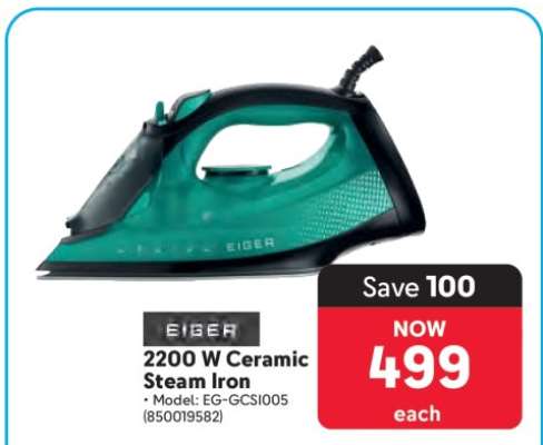 Eiger 2200 W Ceramic Steam Iron