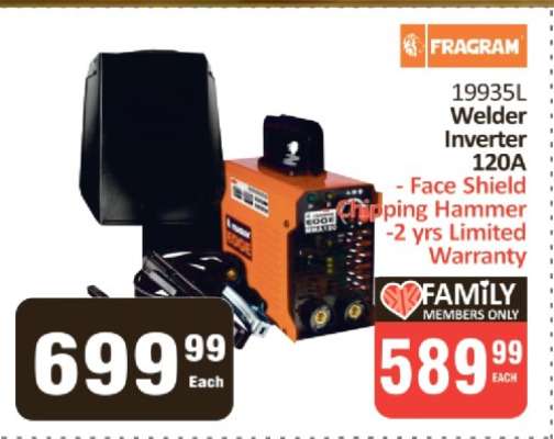 Fragram 19935L Welder Inverter 120A