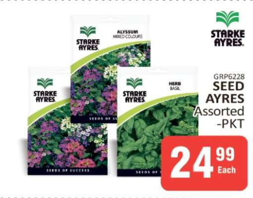 SEED AYRES Assorted -PKT