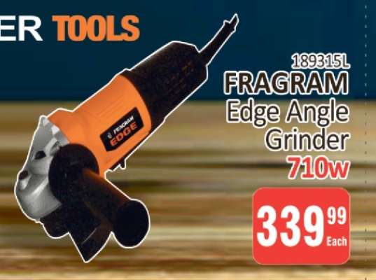 FRAGRAM Edge Angle Grinder