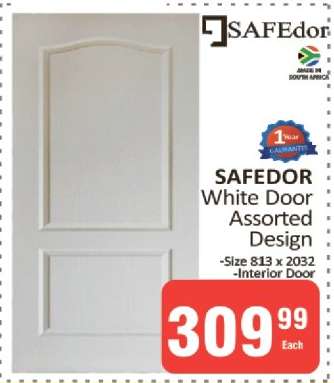 SAFEdor WHITE DOOR