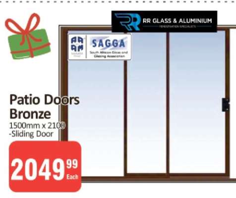 Patio Doors Bronze