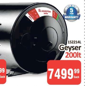 Geyser 200lt
