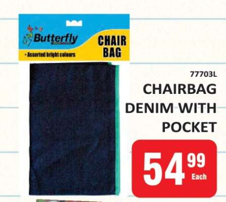 CHAIRBAG DENIM WITH POCKET