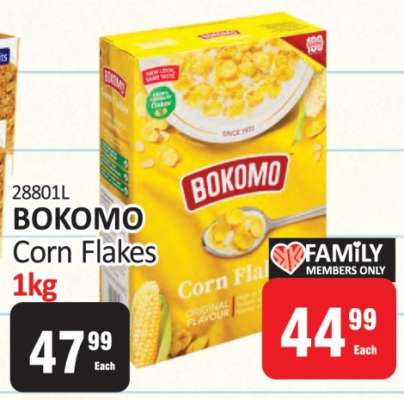 Bokomo Corn Flakes 1kg