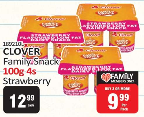 CLOVER Family Snack