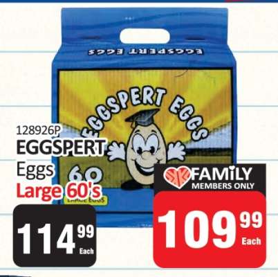 EGGSPERT Eggs Large 60's