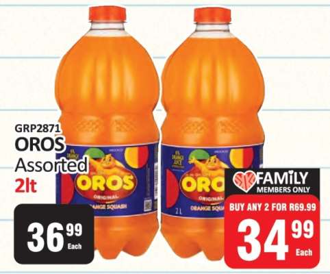 OROS Assorted 2lt