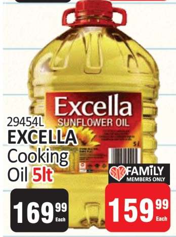 EXCELLA Cooking Oil 5lt