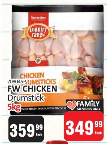FW CHICKEN Drumstick 5kg