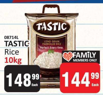 Tastic Rice 10kg