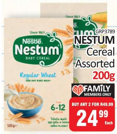 NESTUM Cereal Assorted