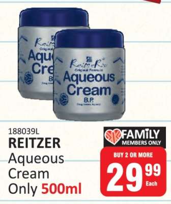 REITZER Aqueous Cream