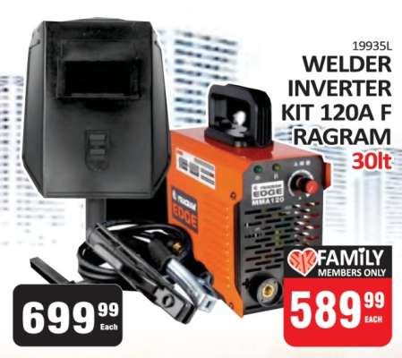 Welder Inverter Kit 120A F Ragram