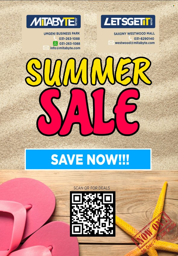 Mitabyte specials - 26/12/2025 - 10/01/2026. Page 1