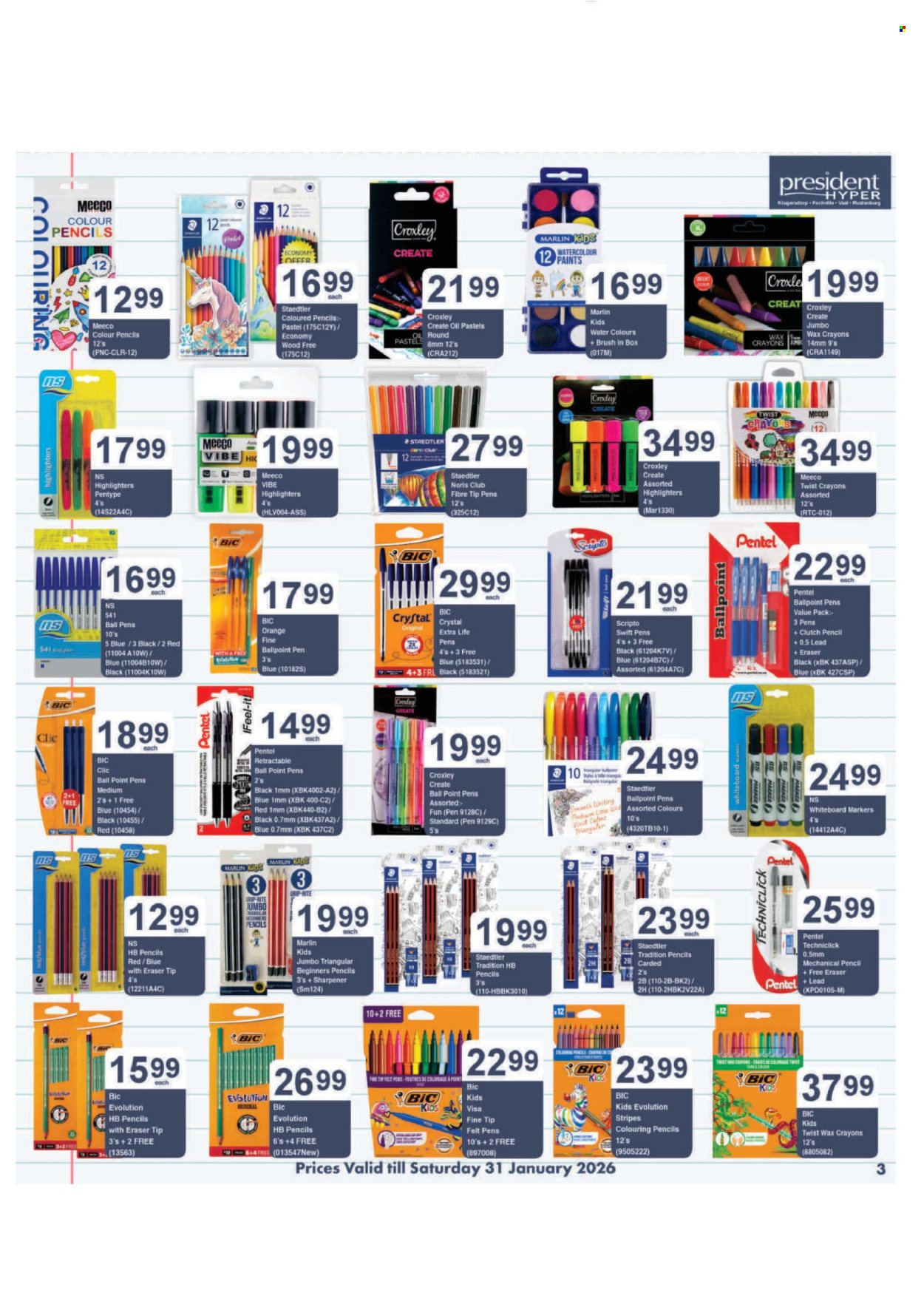 President Hyper specials - 04/01/2026 - 31/01/2026. Page 3