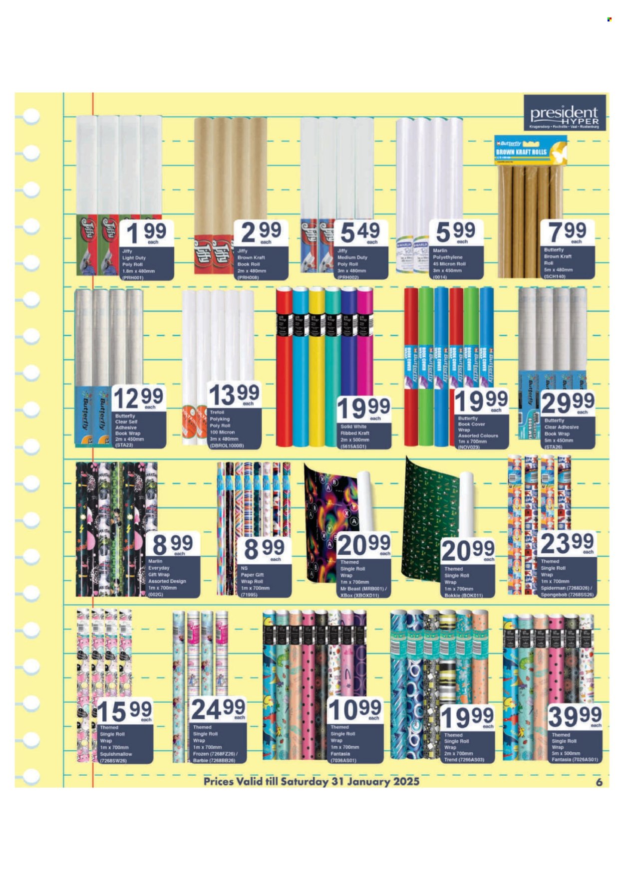 President Hyper specials - 04/01/2026 - 31/01/2026. Page 6