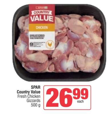 SPAR Country Value Fresh Chicken Gizzards