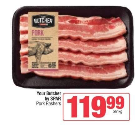 Your Butcher by SPAR Pork Rashers