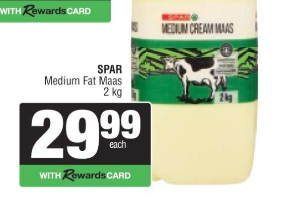 SPAR Medium Fat Maas